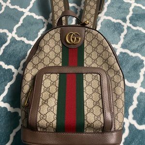 Gucci GG Supreme Small Ophidia Backpack